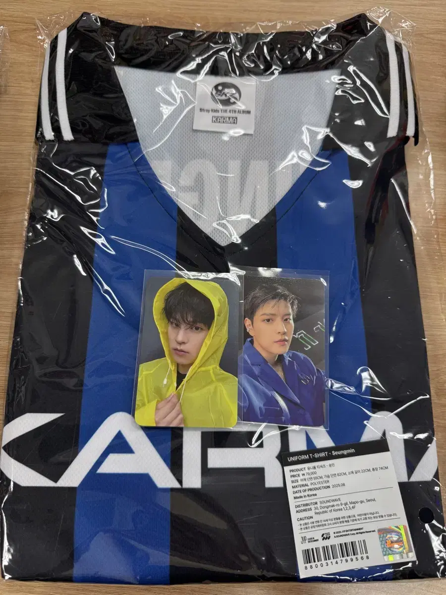 【未開封】StrayKids KARMA popup ユニフォーム felix Stray Kids - Uniform T-Shirt [KARMA POP-UP Store Official MD